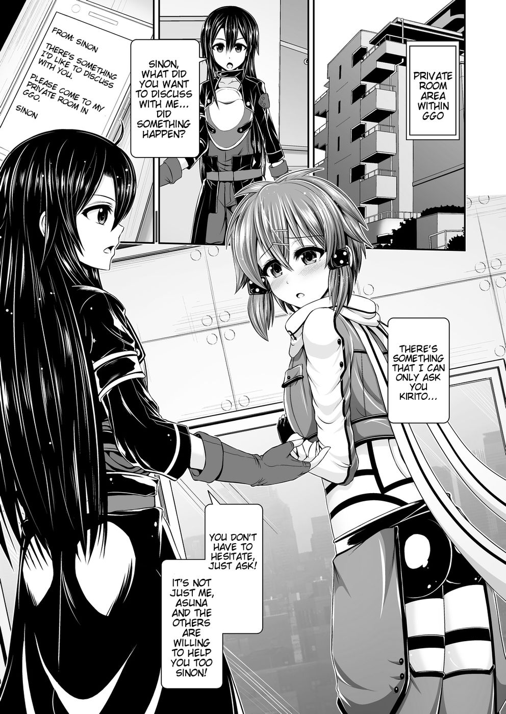 Hentai Manga Comic-MONOPOLIZE SINON-Read-4